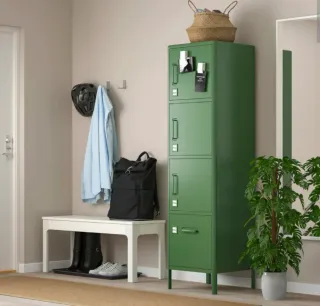 Armario Metálico Azul Ikea IDÅSEN