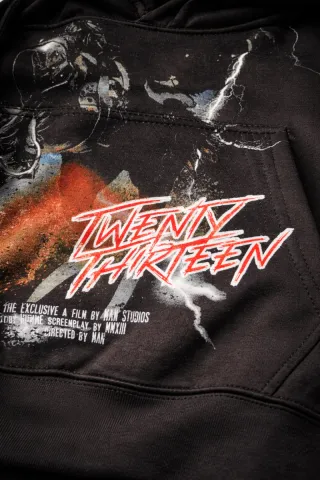 Sudadera negra streetwear - Talla S