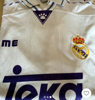 Camiseta Real Madrid 1996-97 Kelme