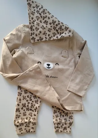 ¡Nuevo! Conjunto Babero+ Leggings +Blusa Sergent M