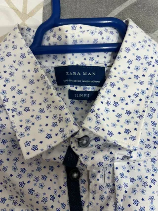 Camisa Zara Estampada