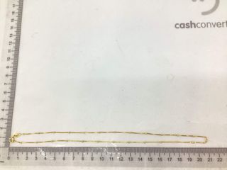 cadena oro 18k 21cm