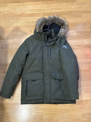 Parka GreenCoast verde casi nueva