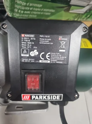 Bomba de agua Parkside PGPS 1100 B1