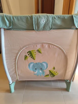 Cuna de viaje Babies R Us jungla con ruedas