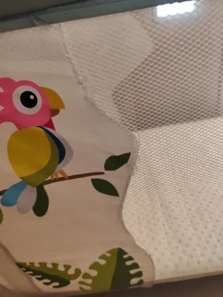 Cuna de viaje Babies R Us jungla con ruedas