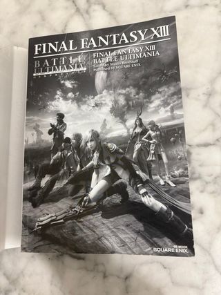 Guide Final Fantasy XIII PS3 Ultimania JP