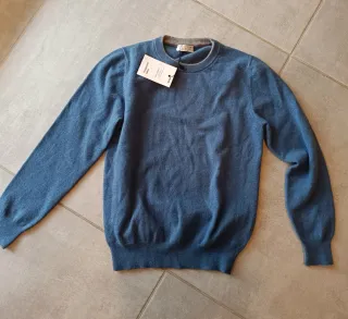 Maglione Brunello Cucinelli Cashmere Blu
