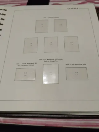 Hojas Edifil 1970 al 1983