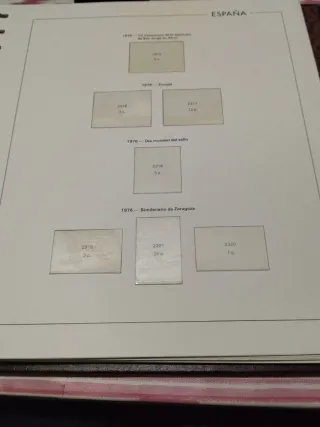 Hojas Edifil 1970 al 1983