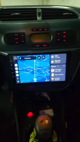 Rádio Seat Leon MK2 Android 14 com Carplay (Novo)