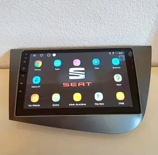 Rádio Seat Leon MK2 Android 14 com Carplay (Novo)