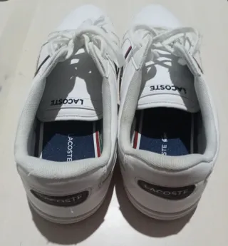 Zapatos Lacoste Blancos Talla 45