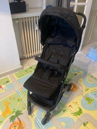 Carrito de bebé Asalvo negro