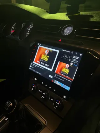 Rádio VW Passat B8 Android 14 com Carplay sem fios
