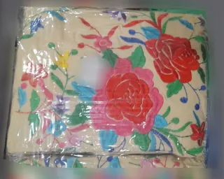 Mantoncillo flamenca bordado