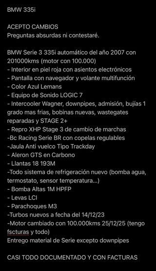 BMW E92 335i TRACKTOOL