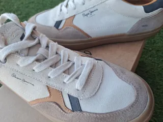 Zapatillas Pepe Jeans Talla 42 Beige/Marrón