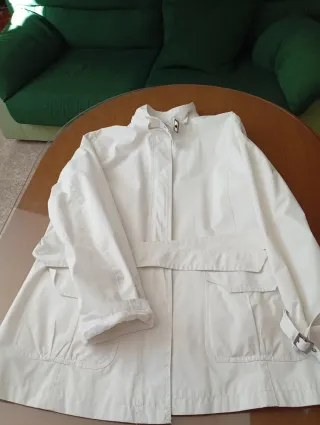 Gabardina Beige Talla 46 Primavera