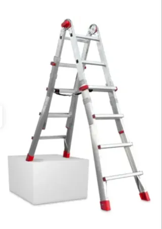 Escalera multiposición 10+10,  5,2m
