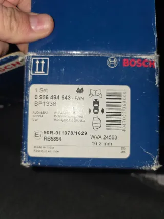 Frenos Traseros VAG Discos + Pinza