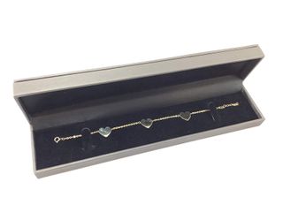 pulsera oro 18k con piedra