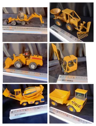 Lote 6 Miniaturas JOAL Construcción