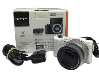 camara digital bridge sony ilce 5000 + selp1650 16mm-50mm