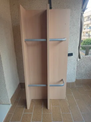 Estantería fuerte madera y metal