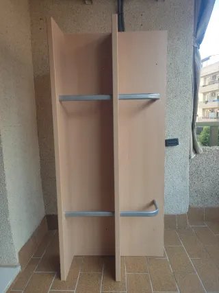 Estantería fuerte madera y metal