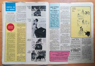 El ruedo No 1459. 6 junio 1972.  Feria San Isidro.