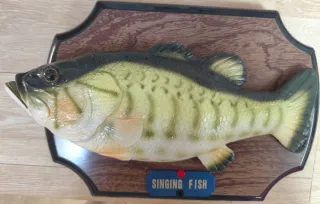 Pez cantante animado Big Mouth Billy Bass