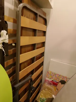 Somier plegable patas metálicas