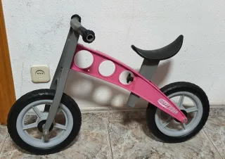 Bicicleta infantil Happy Rider rosa