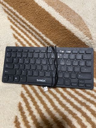 Teclado SANDA Negro USB