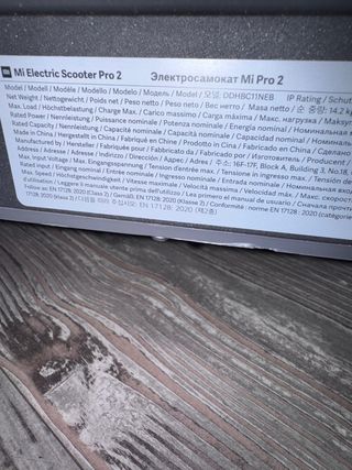 Xiaomi Mi Electric Scooter Pro 2