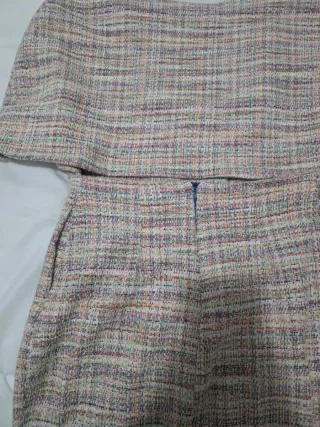 Vestido Tweed Paquito Martín NUEVO - Estilo Lujo