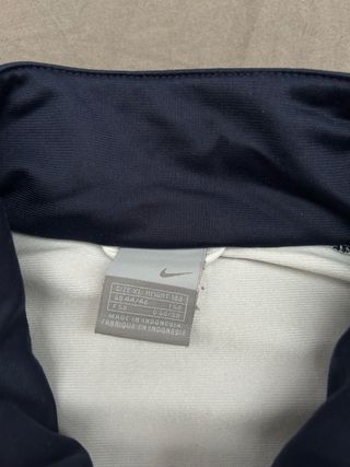 Trackjacket Nike Vintage 00s Bianca Blu Baggy