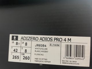 Adidas Adizero Adios Pro 4 Talla 42
