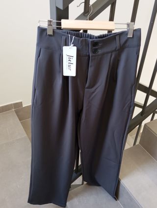 Pantalón gris liso talla XL