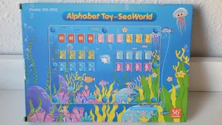 Tablero Magnético y Piezas del Alfabeto Montessori