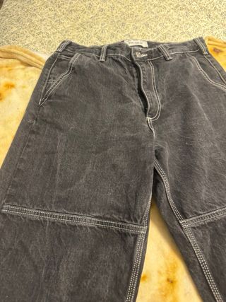 Pantalón vaquero negro Pull&Bear