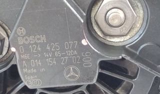 Alternador mercedes-benz 0124425077 vito 530447