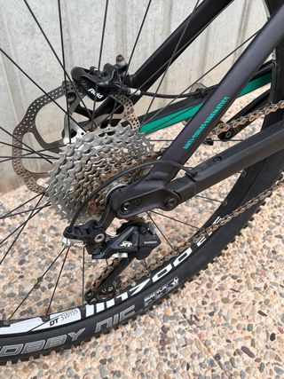 Canyon Nerve AL 7.0 27.5" bicicleta Talla L fox...