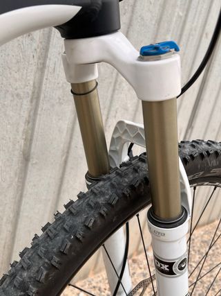 Canyon Nerve AL 7.0 27.5" bicicleta Talla L fox...