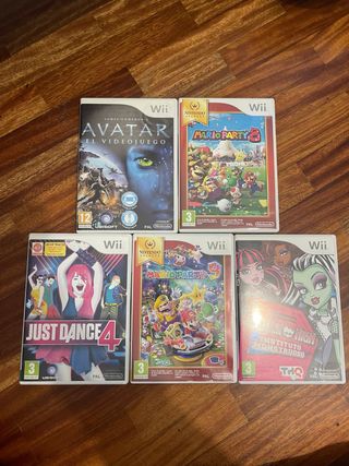 Lote 5 Giochi Wii