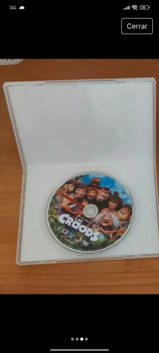 DVD Los Croods