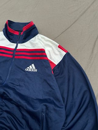 Sudadera Cremallera Adidas 90s Big Logo