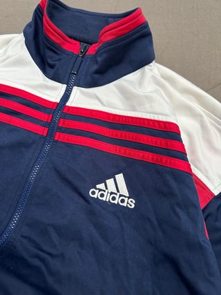 Sudadera Cremallera Adidas 90s Big Logo