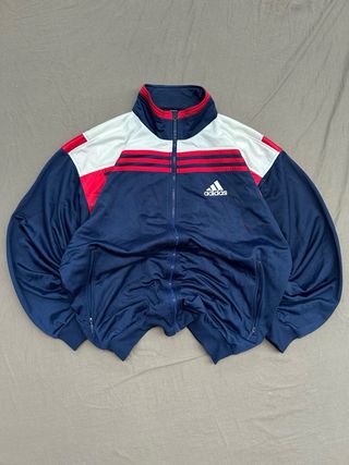 Sudadera Cremallera Adidas 90s Big Logo